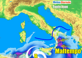 METEO domenica, ancora alto rischio nubifragi. Ecco dove, l’evoluzione