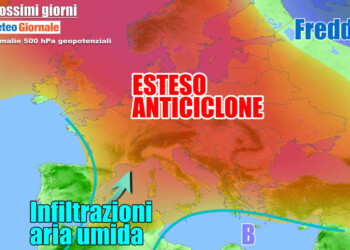 METEO Italia. Anticiclone quasi indistruttibile, dominio ad oltranza