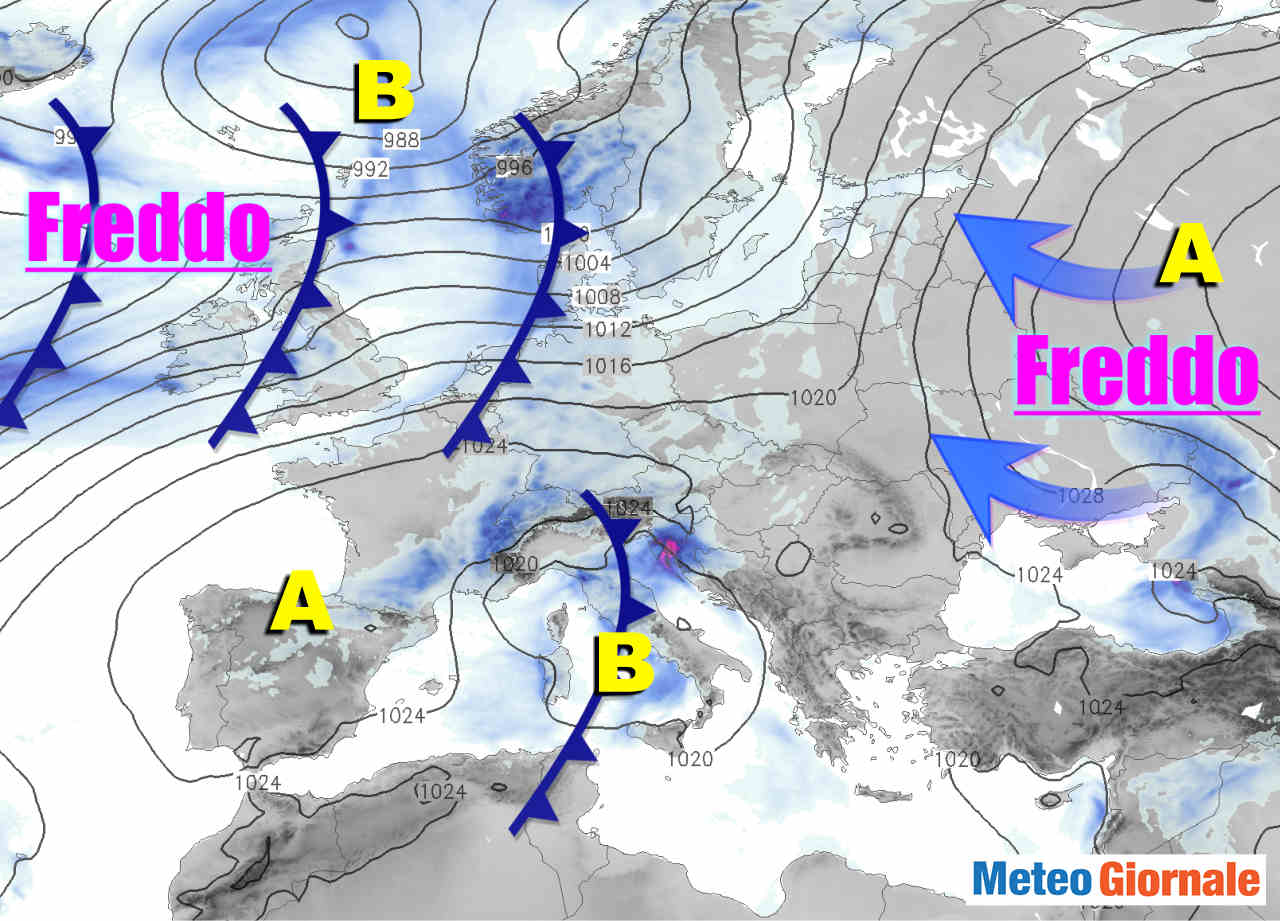 Meteo prossimi giorni.