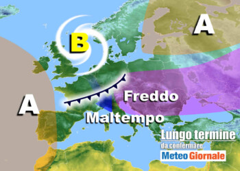 Meteo Italia nel lungo termine: dicembre perturbato, con FREDDO e NEVE