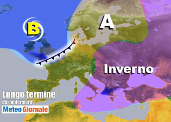 Meteo Italia sul lungo termine, brutte notizie sul fronte ANTICICLONE