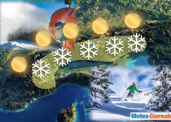 METEO vendicativo. NEVE su Italia e poca su Svizzera e Austria