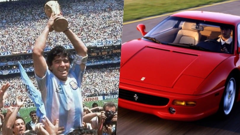 Maradona, la passione per le auto del Pibe de Oro