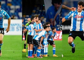 Napoli-Roma 4-0, il tabellino