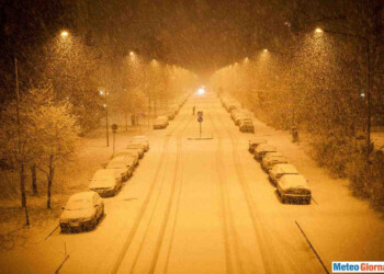 NEVE in pianura a novembre. Non evento raro, persino il Buran in passato