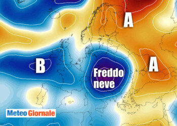 Novità meteo NEVE a bassa quota, queste le prime reali ipotesi