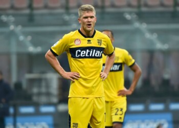 Parma, lesione di primo grado per Cornelius