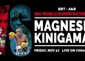 Pugilato, Magnesi: “Kinigamazi? Il match finirà prima del limite”