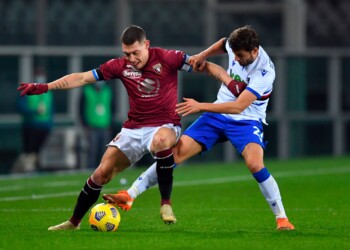 Torino-Sampdoria 2-2, il tabellino