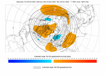Ultima settimana di novembre, meteo INVERNALE