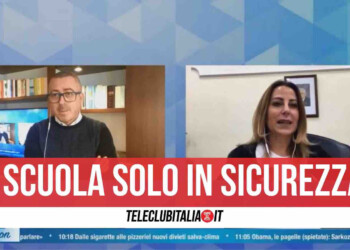 Scuola in Campania, l’assessore Fortini a Tele Club Italia: “Lunedì in classe solo se ci sono le condizioni”