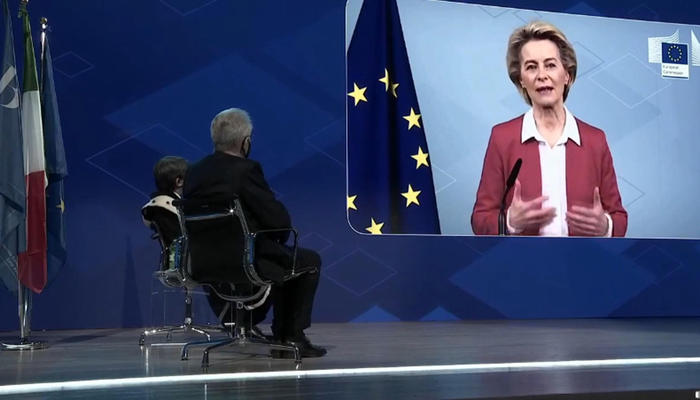 Von der Leyen, solo con riforme giuste Italia ripartirà