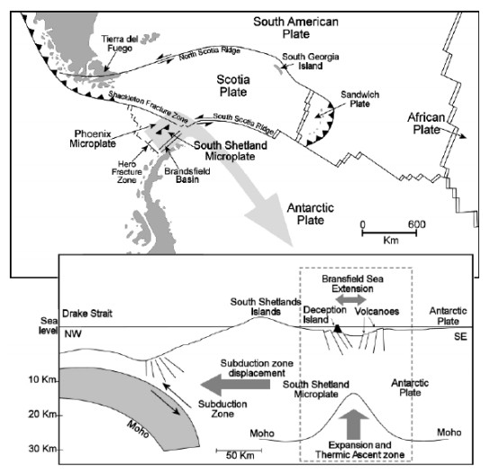 Credit immagine: Berricoso et al. (2008). Faglie sottomarine nell'area interessata dai terremoti.