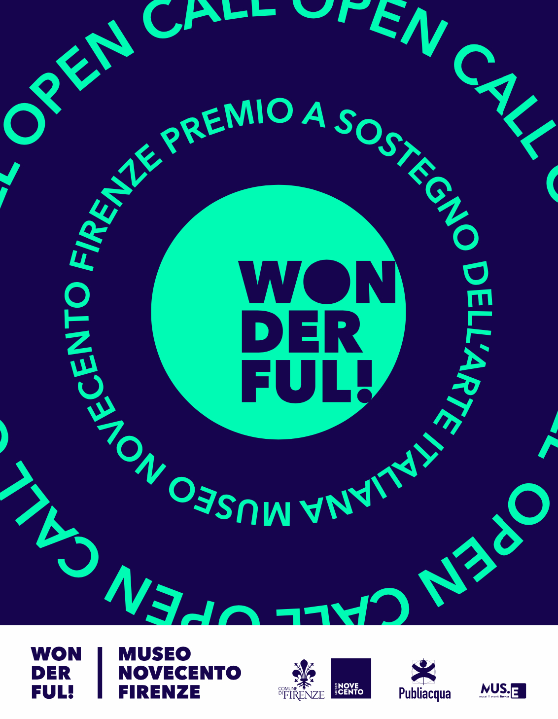 MUSEO NOVECENTO FIRENZE- Nasce WONDERFUL! Premio per giovani artisti under 40