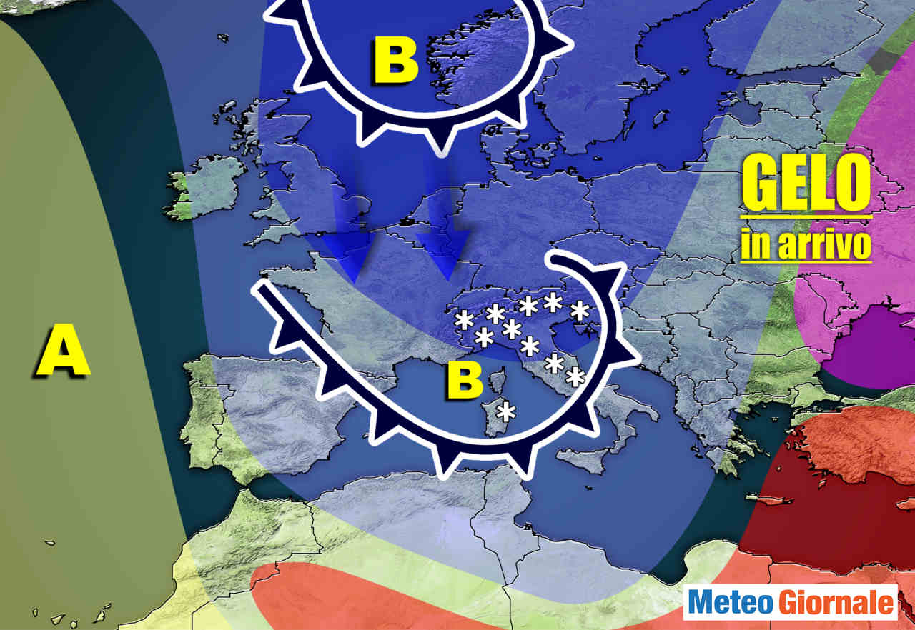 Assalto polare nelle prossime 2 settimane. Nevicherà ancora