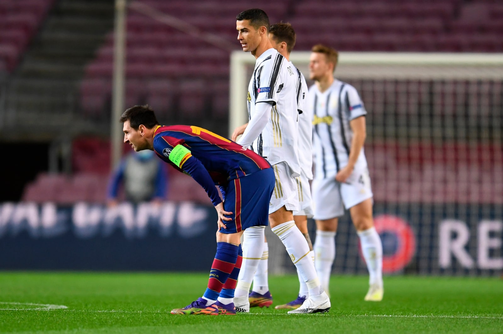 Barcellona-Juventus 0-2: dopo 45′ CR7 e McKennie bianconeri alla grande
