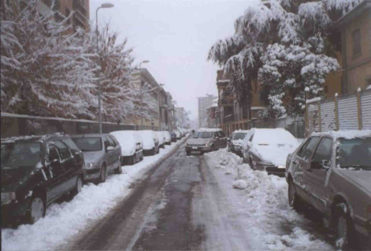 La neve nel Natale del 2000