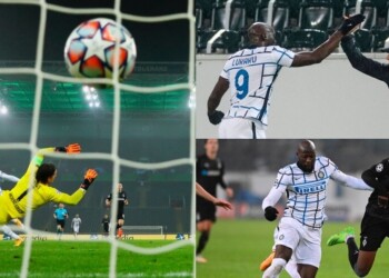Borussia Mönchengladbach-Inter 2-3: doppio Lukaku, Conte ancora vivo