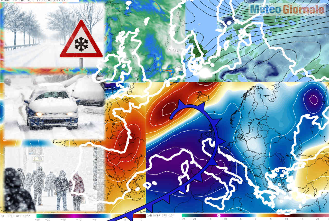 Trend meteo caos modelli matematici invernali.