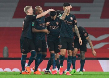 Carabao Cup, poker del Manchester City all’Arsenal
