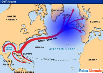 Corrente del Golfo STOP. Si era parlato persino di Era Glaciale