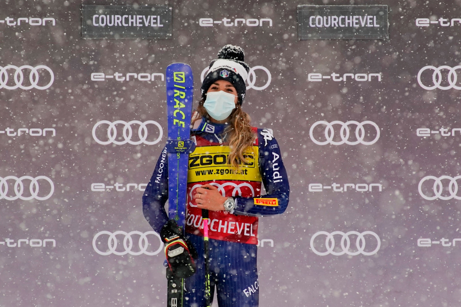 Courchevel, Bassino: “Giornata difficile ma atteggiamento vincente”