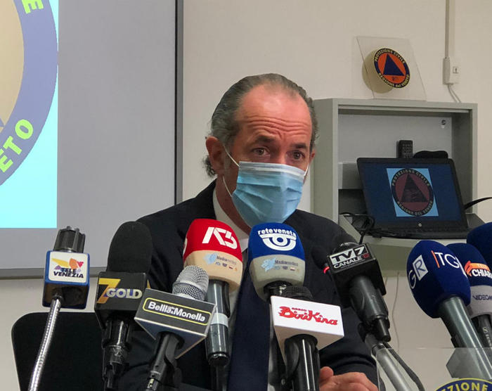 Covid: Zaia,stop movimento tra comuni dopo le 14