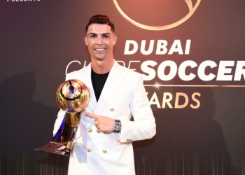 Cristiano Ronaldo a Dubai: conferenza e corsa ai Globe Soccer Awards