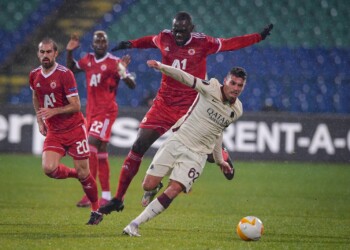 CSKA Sofia-Roma 3-1, il tabellino
