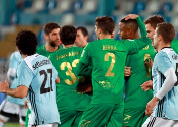 Entella-Pordenone 0-1: a Tesser basta un rigore di Diaw