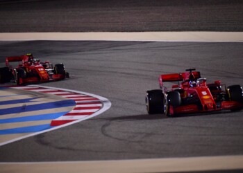 Ferrari, Vettel: “Avevo buone sensazioni, il traffico mi ha sfavorito”