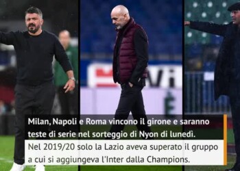 Fonseca: “La Roma non è al livello di Juve e Inter. Paolo Rossi? Lo ammiravo”