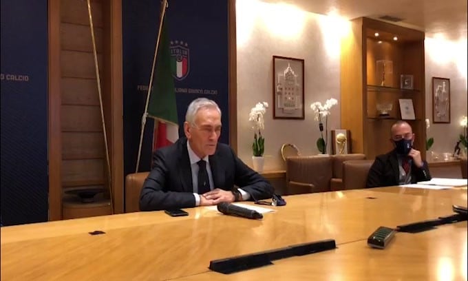 Gravina: "Rinnovo Mancini? Nessun problema per noi"