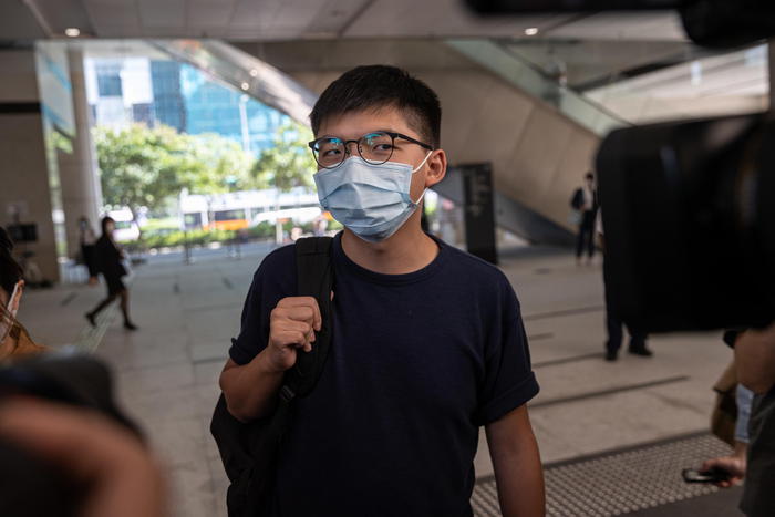Hong Kong: Joshua Wong, giorni duri ma non molleremo