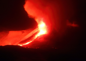 Etna. Attività vulcanica del 13-14 dicembre 2020