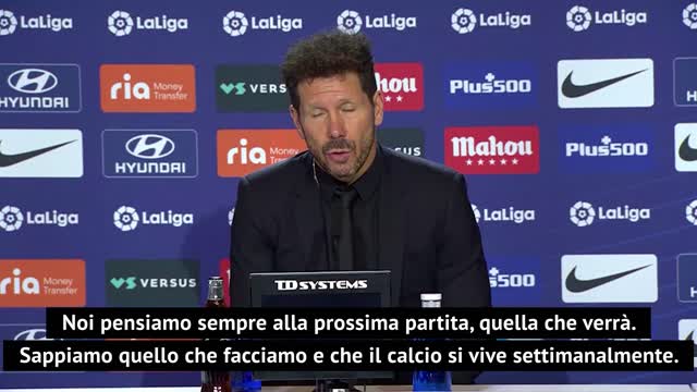 Simeone, primato con critica: "Pochi gol da palle inattive"