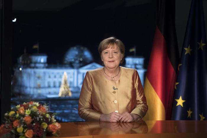 Merkel,’ultimo augurio di fine anno da cancelliera’