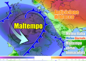 METEO 7 Giorni. Italia sferzata da altro maltempo. PIOGGIA e NEVE sui monti