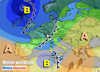 METEO 7 Giorni. Perturbazione in arrivo, poi ritorno del freddo da Natale