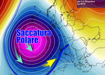 Meteo: AFFONDO POLARE possente verso l’Europa, anche Italia sarà coinvolta