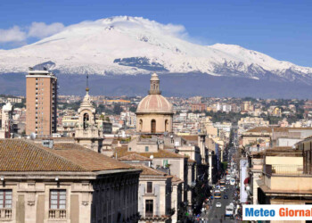 Meteo CATANIA, peggioramento nel fine settimana