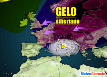 Meteo estremo, incrementa il rischio di tempeste di neve nel Mediterraneo