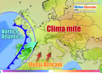 METEO Italia. Dopo tanto maltempo, in arrivo l’anticiclone. Ma per poco…