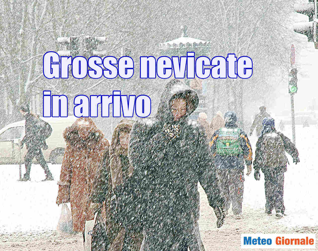 Abbondanti nevicate sono in arrivo in Val Padana