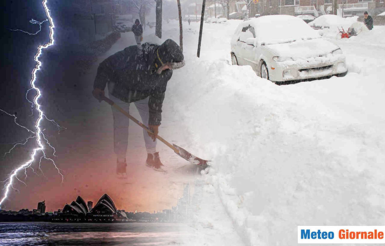 Meteo, Italia in balia del maltempo. Nubifragi, pioggia, neve a non finire