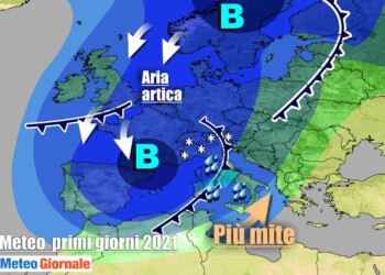 METEO Italia. Inverno continua a ruggire. NEVE di Capodanno fino in pianura