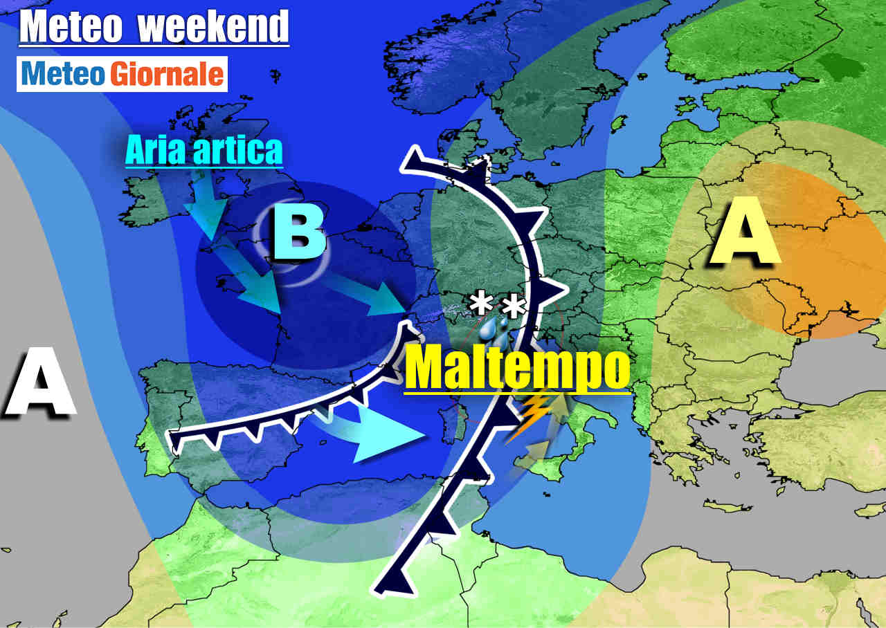 Meteo avverso sull'Italia anche nei prossimi giorni