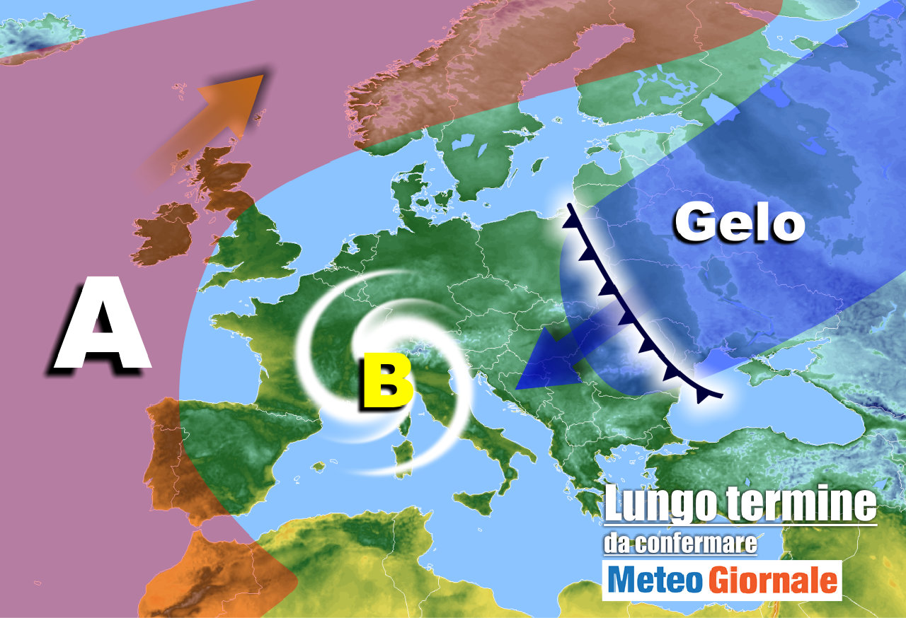 Meteo Italia nel lungo periodo: dal freddo al gelo? Ipotesi