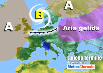 Meteo Italia nel lungo termine con FREDDO polare