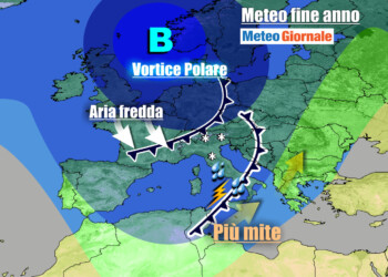 METEO Italia. PIOGGIA e NEVE, ancora maltempo. Persiste il CICLONE POLARE